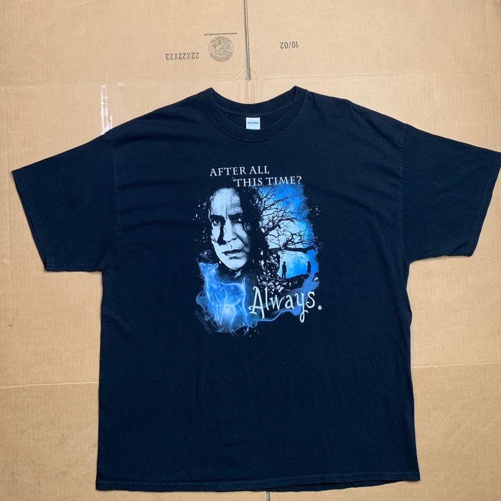 2017 Harry Potter Movie Professor Snape After All This Time ? T Shirt Size 2XL